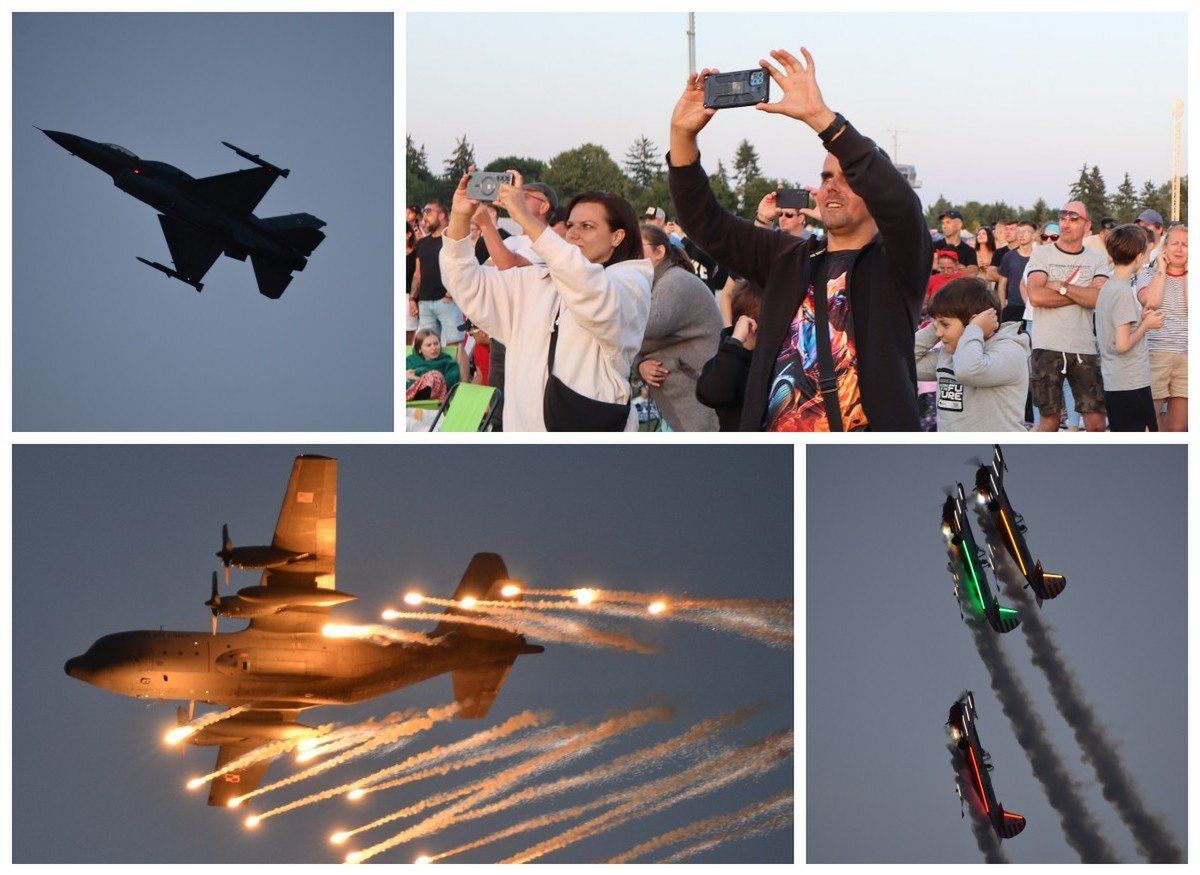 Tłumy oglądały sobotnie pokazy w ramach Antidotum Airshow Leszno 2025. A Grande Finale to była wisienka na torcie!