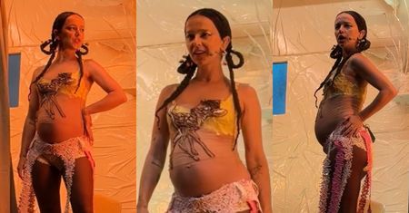 Ciężarna Brodka zachwyciła na festiwalu oryginalnym show: "Polski widz nie musi dostawać JARMARCZNEGO FESTYNU, aby być zadowolonym" (WIDEO)