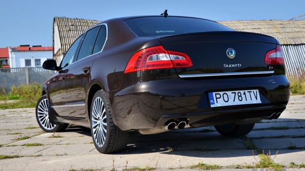 Skoda Superb test spalania