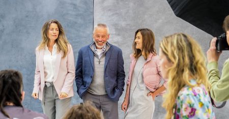 Maja Włoszczowska, Lidia Popiel i Piotr Pustelnik na jednej sesji. Z wizyty na backstage'u każdy fotograf sporo się nauczy