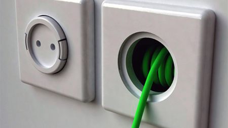 Rozwijany przedłużacz w gniazdku 1