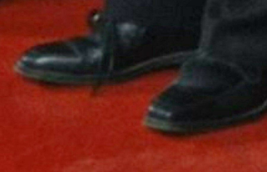 Buty Jarosława Kaczyńskiego