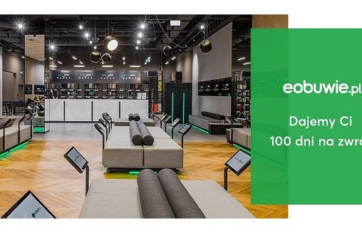 Klienci Eobuwie.pl mają 100 dni na zwrot zakupów