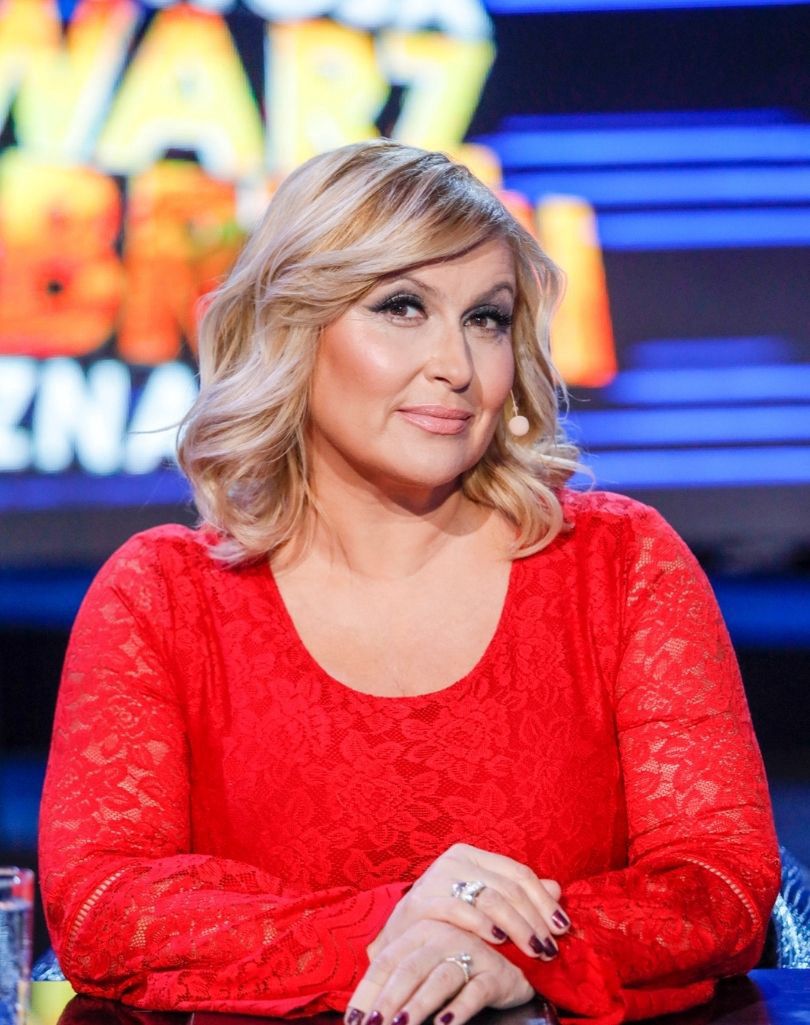 Katarzyna Skrzynecka prezentuje zdjęcie odchudzonej sylwetki