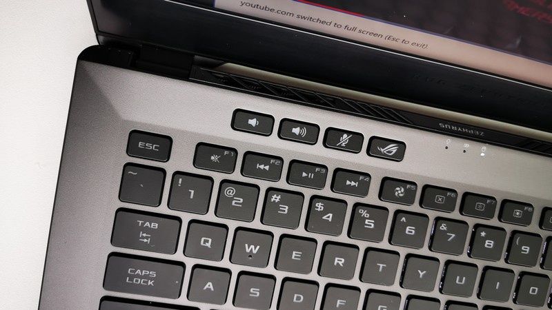 Dodatkowe przyciski funkcyjne ASUS Zephyrus