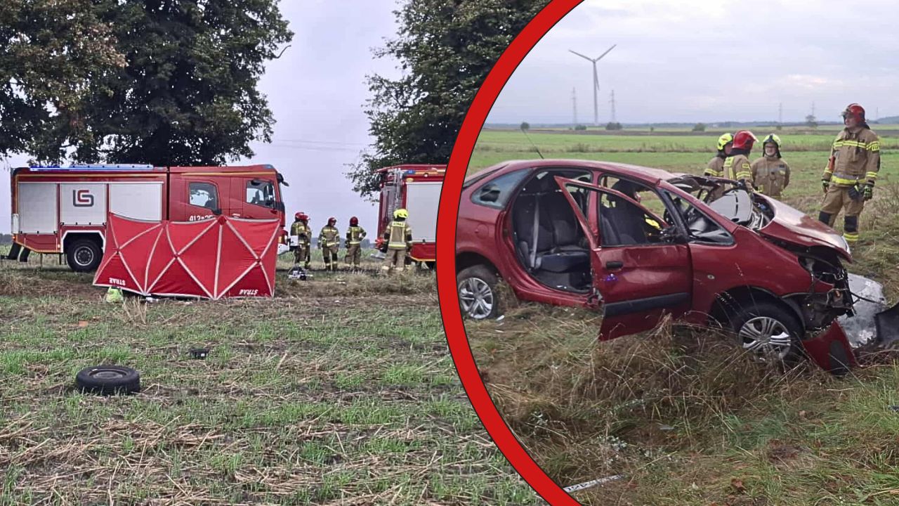 Śmiertelny wypadek na drodze Trzcianka – Biała. Nie żyje 20-letni kierowca