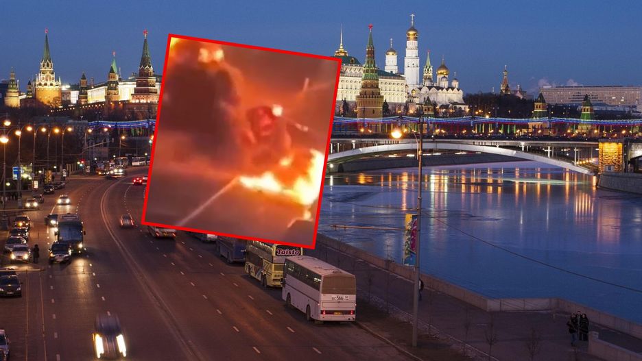Ukraińskie drony nad Moskwą