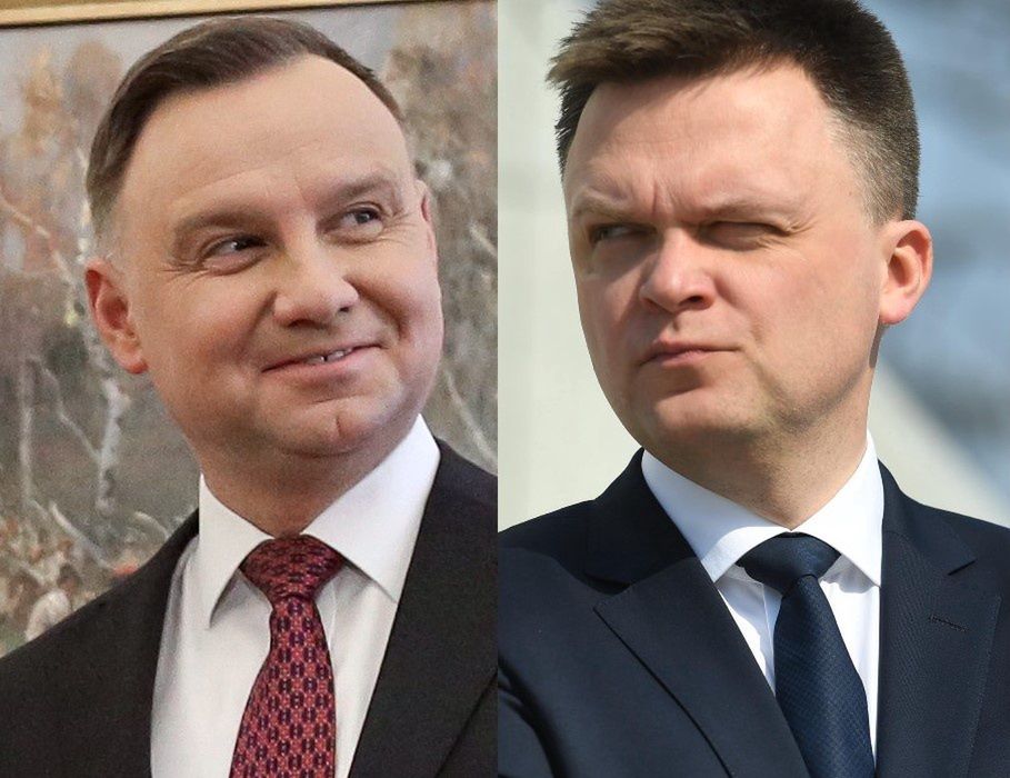 Wybory 2020. Joachim Brudziński wzywa do pojedynku Andrzej Duda-Szymon Hołownia