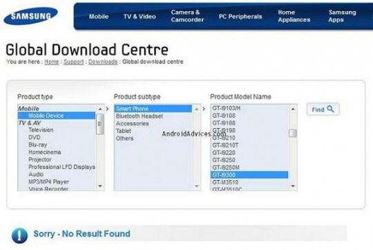 GT-i9300 = Galaxy S III? (fot. Samsung)