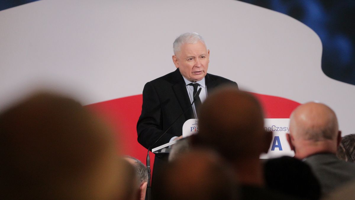 Na zdjęciu Jarosław Kaczyński