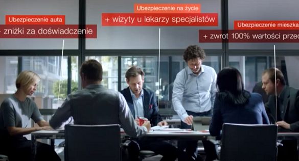 Generali w reklamach „zmienia ubezpieczenia” (wideo)