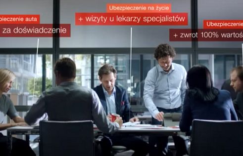 Generali w reklamach „zmienia ubezpieczenia” (wideo)