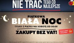 Biedronka promuje nocne zakupy, obniżając ceny o podatek VAT