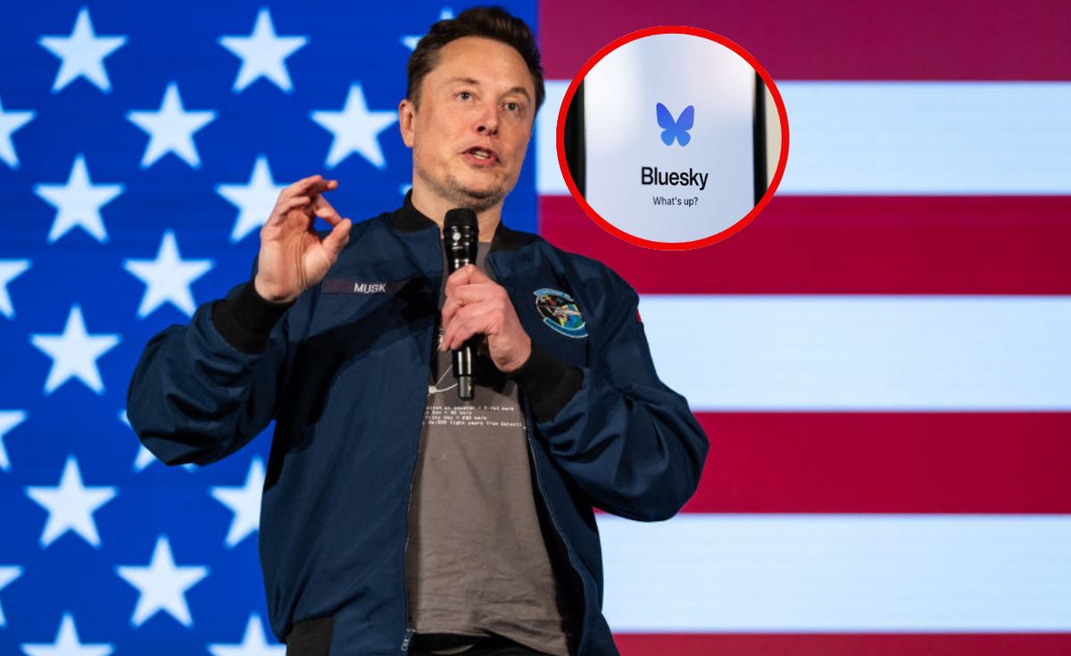 elon musk Bluesky przyciąga miliony użytkowników. X traci na popularności