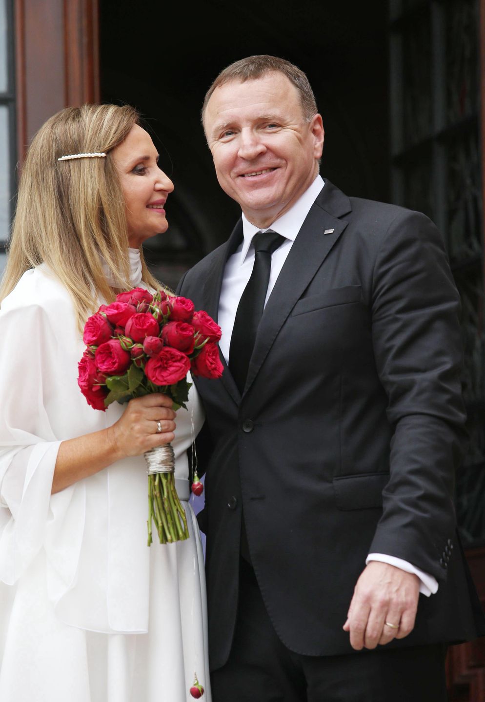 Jacek Kurski z żoną
