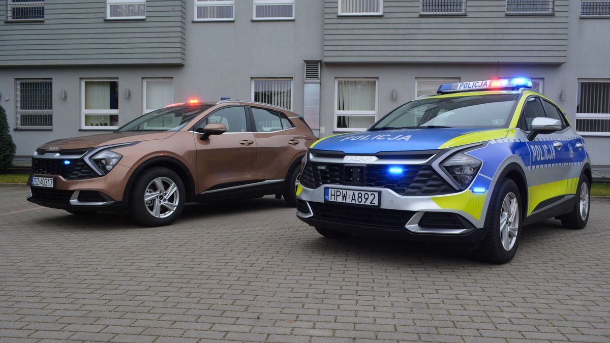 Nowe radiowozy KPP w Szczecinku