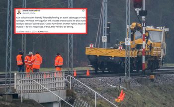 Ukraina oferuje pomoc po incydentach na polskiej kolei