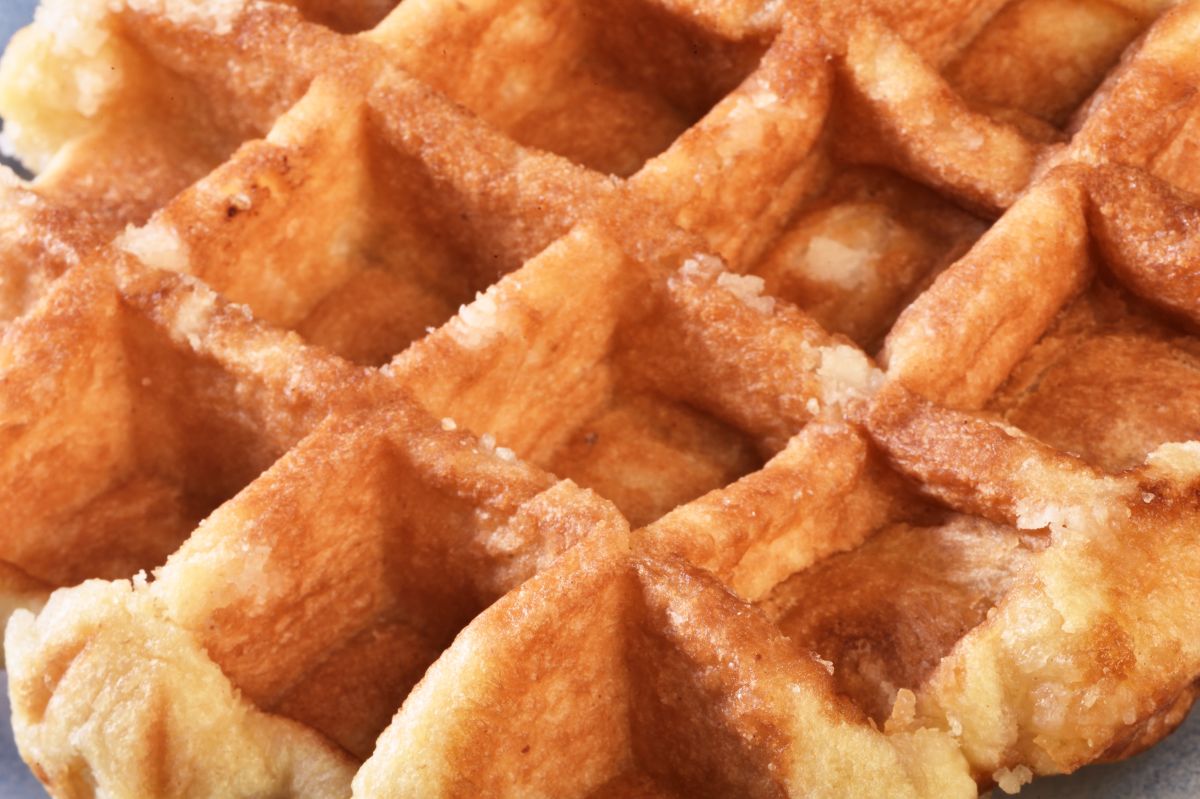 Belgian waffles. You can see the difference.