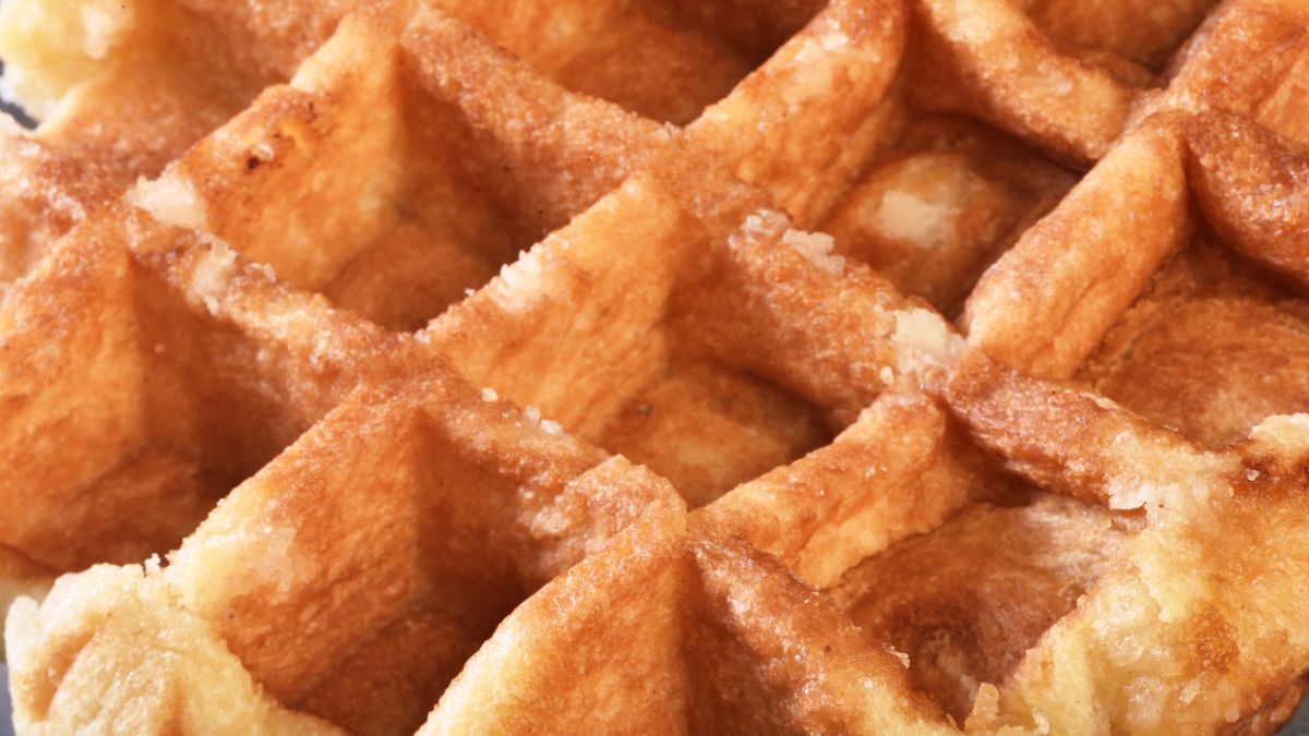 Gofry belgijskie. Widać różnicę.