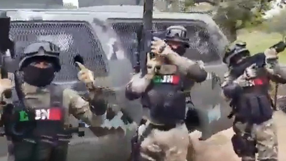 Członkowie kartelu Jalisco.