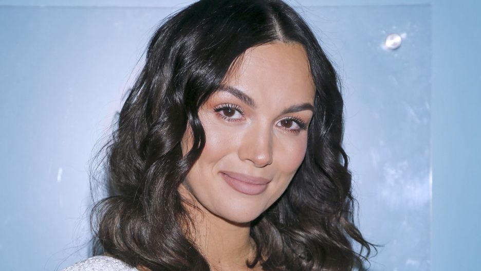 Paulina Krupińśka w karmelowej "puffer jacket"
