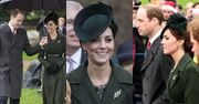 Księżna Kate na zielono w pierwszy dzień świąt (ZDJĘCIA)