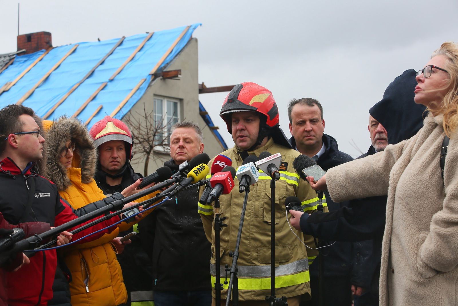 Wojewoda w Dobrzycy: to cud, że nikt nie zginął 
