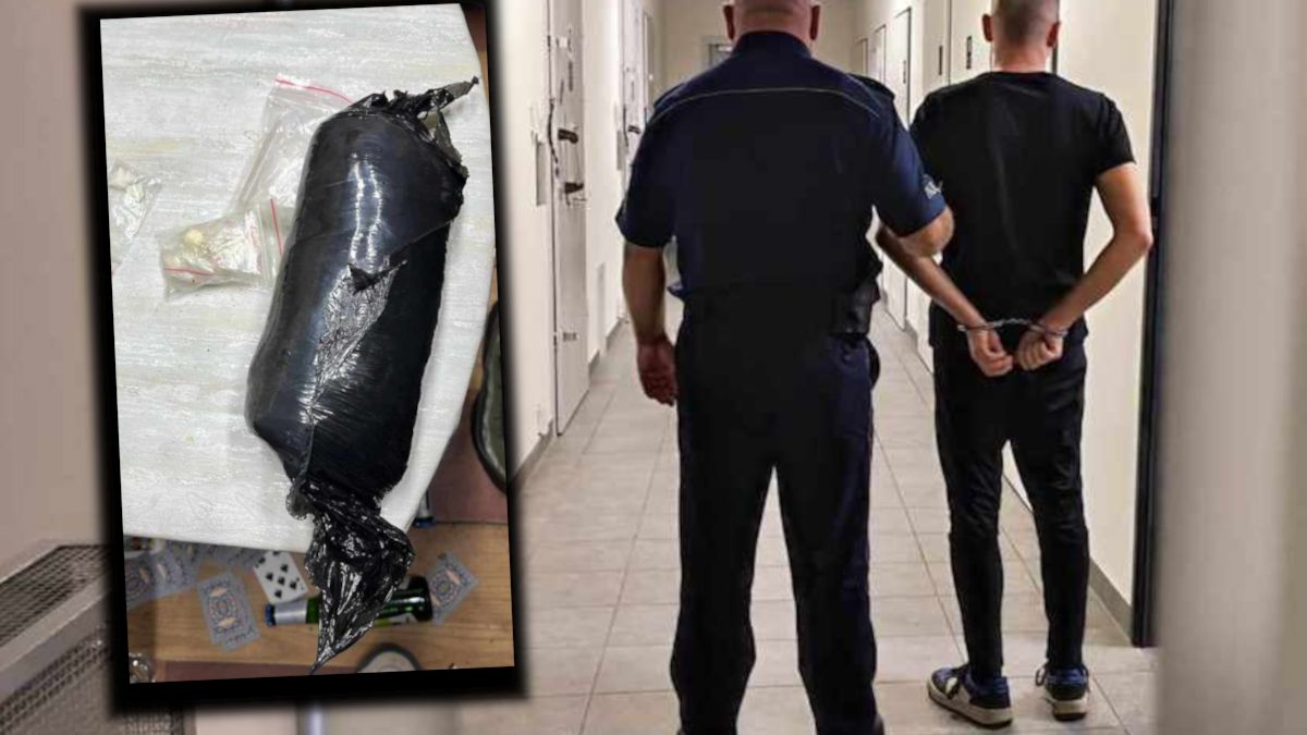 Przechowywał narkotyki w lodówce.