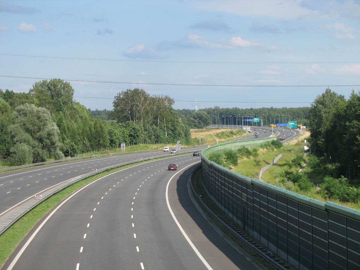 Autostrada A4. Zdjęcie ilustracyjne