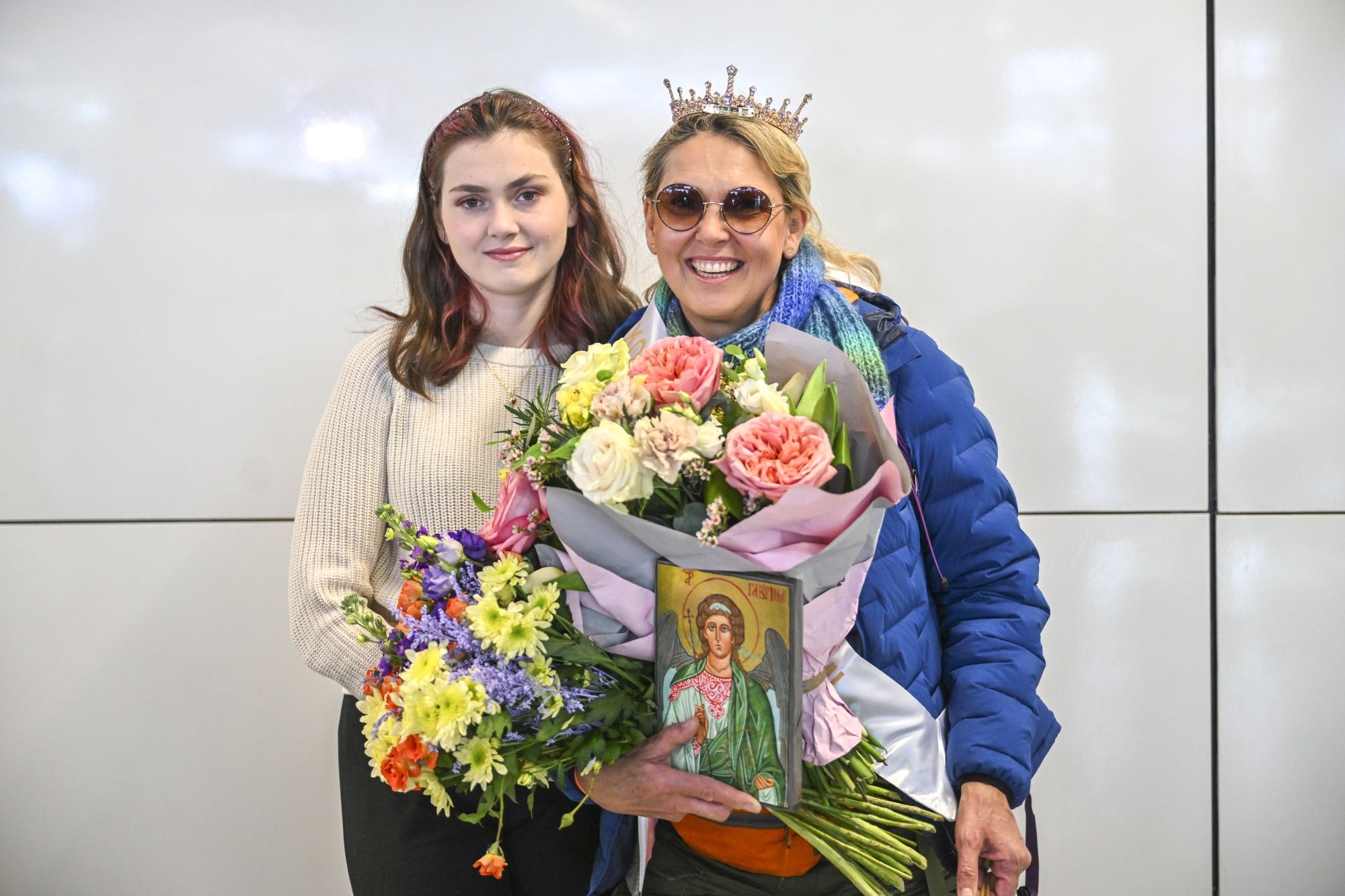 Ewa Wachowicz powitana niczym królowa