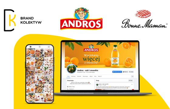 Andros Polska dalej z agencją Brand Kolektyw