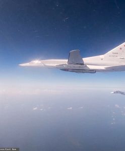 Atak za kołem podbiegunowym. Bombowiec zniszczony