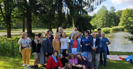 Masłońskie: PLENER MALARSKO-FOTOGRAFICZNY "ARTYSTYCZNA POZYTYWKA" PEŁEN INSPIRACJI I PASJI