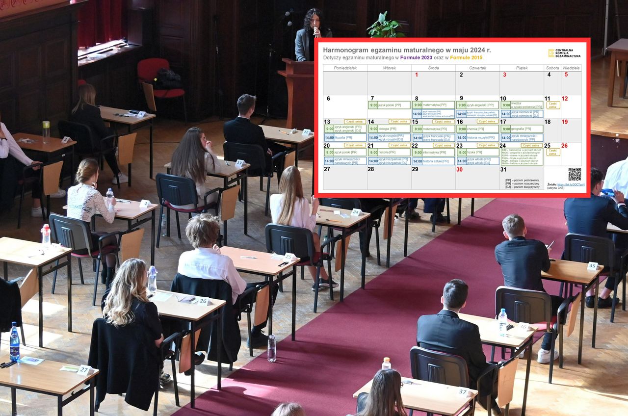 Kiedy matury? Pełen harmonogram egzaminów dojrzałości
