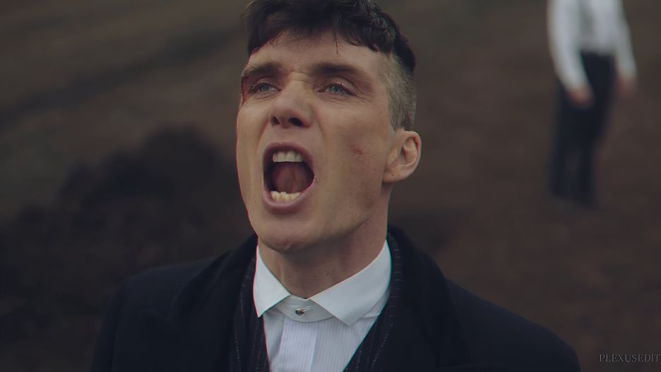 Cillian Murphy jako Tommy Shelby w "Peaky Blinders"