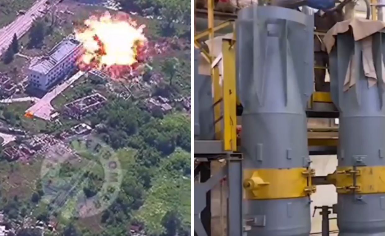 Russia strikes Ukraine with a new 3-ton bomb, footage released