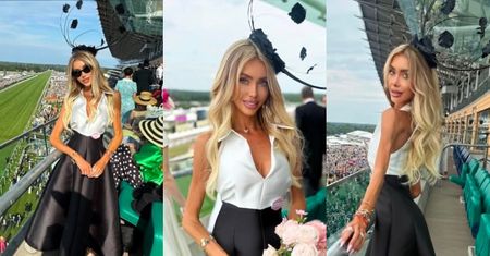 Julia Dybowska bawi się pośród brytyjskiej elity na Royal Ascot. Wygląda jak prawdziwa arystokratka? (ZDJĘCIA)