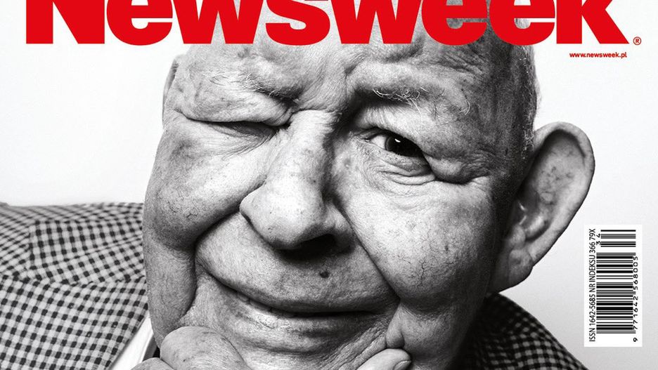 Jerzy Urban przedstawiony jest w "Newsweeku" jako król internetu