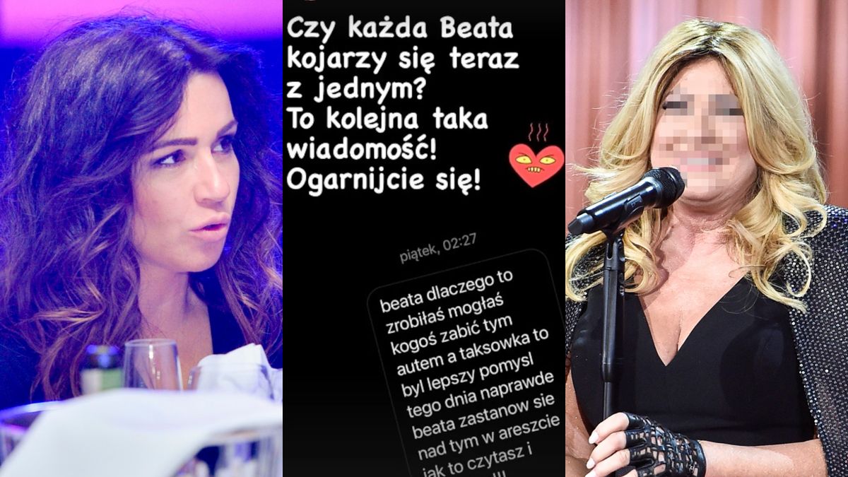 Beata Tadla pomylona z Beatą K. Dziennikarka ma dość 