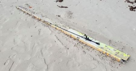 Niesamowite odkrycie na plaży. Mogą to być części zaginionego samolotu