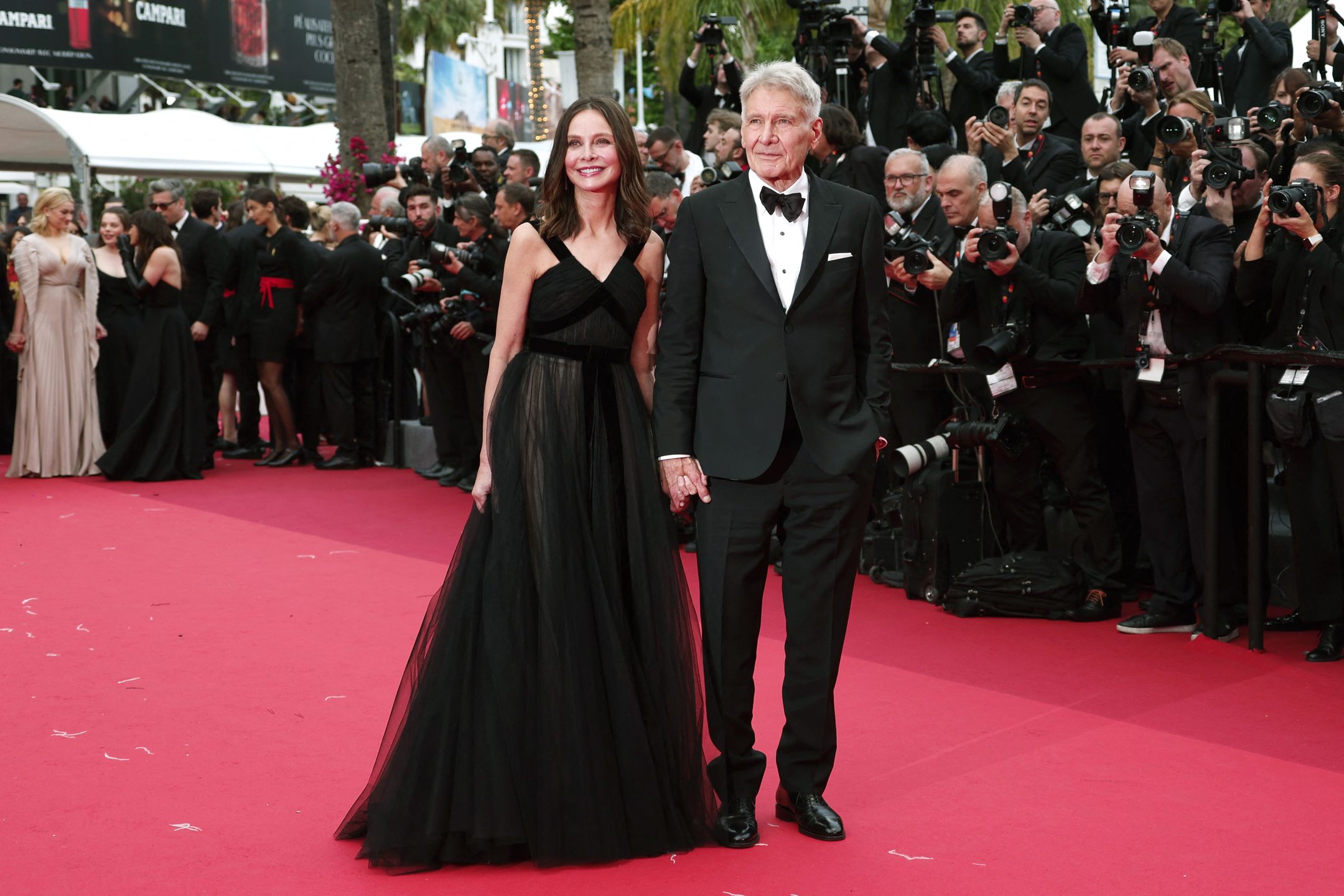 Harrison Ford i Calista Flockhart w Cannes