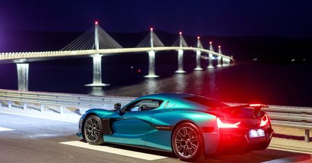 26 lipca otwarcie mostu Pelješac. Pierwszy przejedzie nim chorwacki hipersamochód Rimac