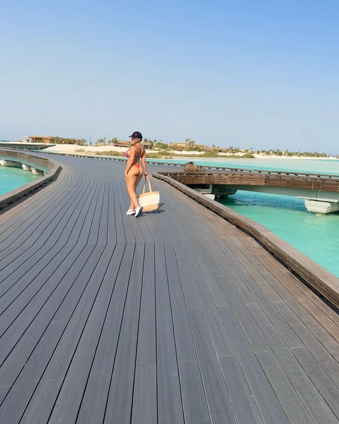 Georgina Rodriguez on a paradise vacation