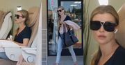 Posępna Joanna Krupa skrywa się pod okularami na pół twarzy i funduje sobie mani i pedi w Los Angeles (ZDJĘCIA)