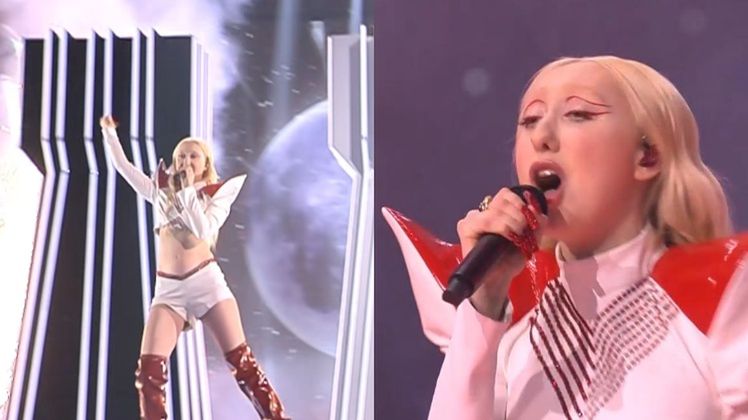 Tak wyglądał występ Luny podczas półfinału Eurowizji