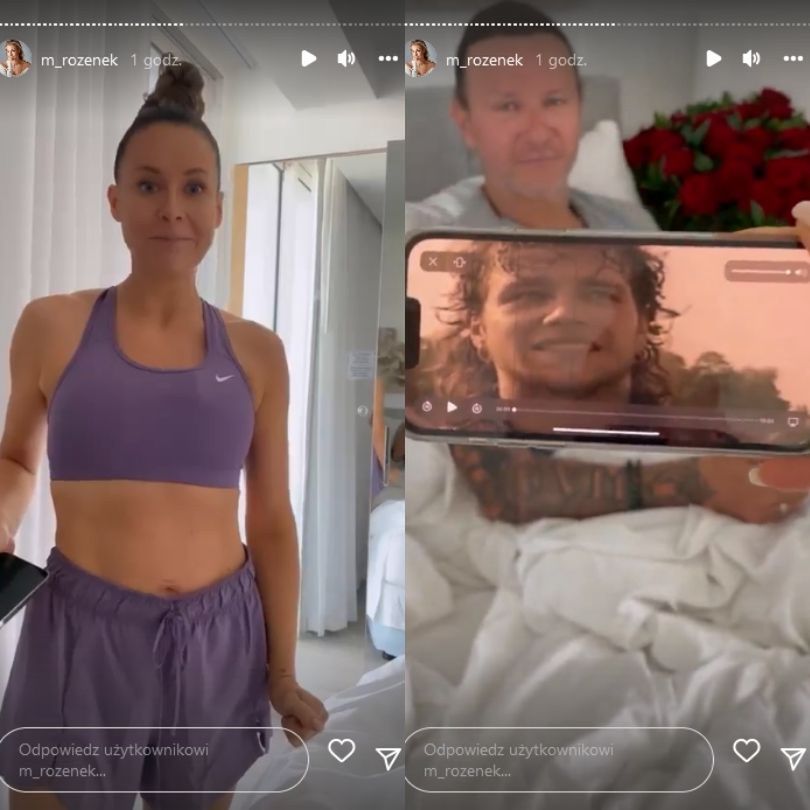 Małgorzata Rozenek świętuje  50. urodziny Radosława Majdana