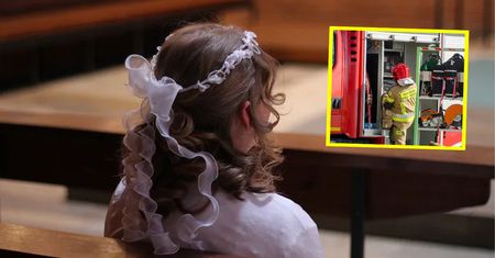 "Nagle pojawił się rój". Dziwne sceny podczas komunii w Lesznie