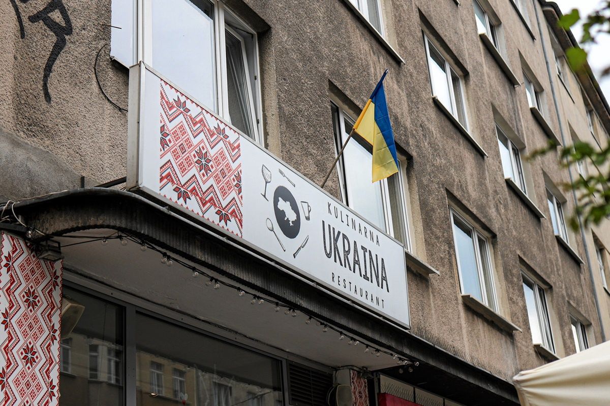 Restauracja "Kulinarna Ukraina" w Gdyni.