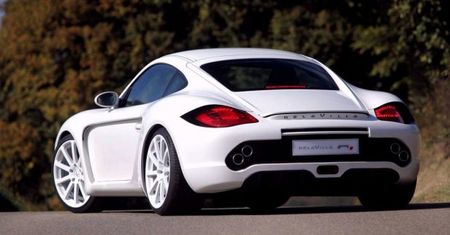 Poszerzone Porsche Cayman R1 Dalevilli [wideo]