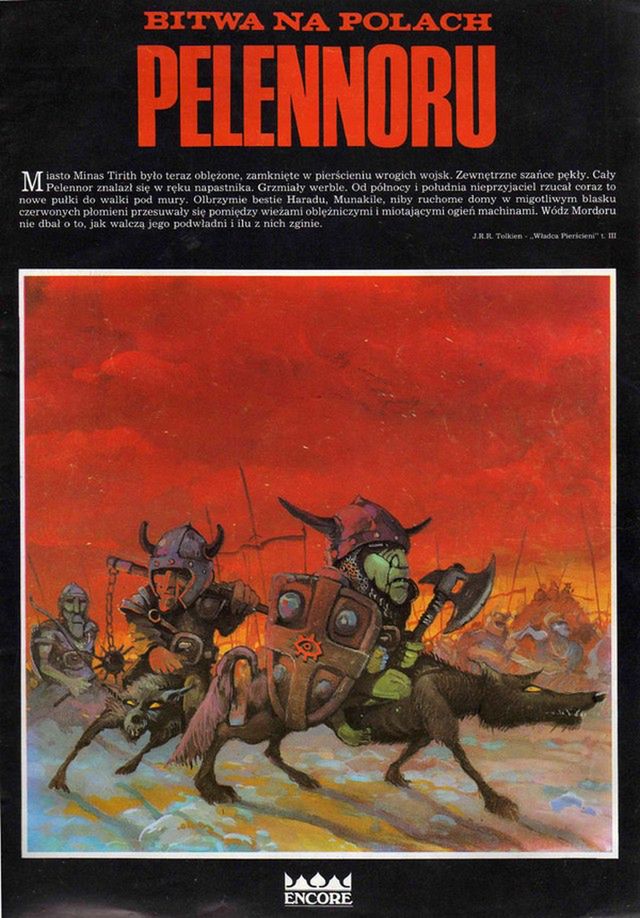 Bitwa na polach Pelennoru - jedna z pierwszych gier Encore